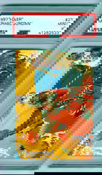 1997 Fleer Michael Jordan PSA 9 Mint