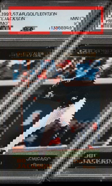 1992 Star Gold Edition Bo Jackson PSA 9