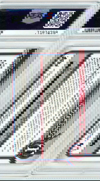 2022 Bowman Bowman Chrome Prospects Bandw Mini-Diamond Refractor Brennen Davis #BCP-173 PSA 10