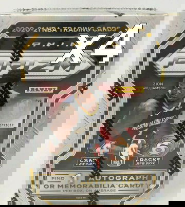 2020-21 Panini Prizm NBA Basketball Factory Sealed Blaster Boxes x4