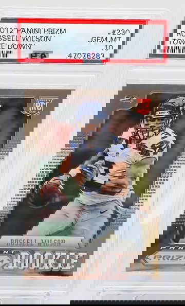 Russell Wilson Prizm Rookie Card