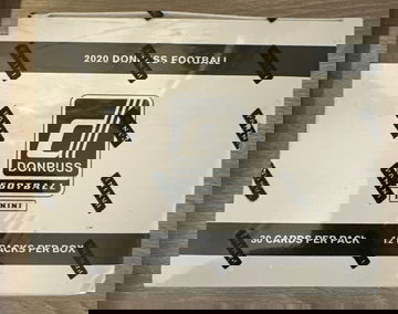 2020 Donruss Football Fat Pack Cello Box Factory Sealed 