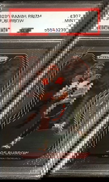 2020 Prizm - Joe Burrow - Rookie - PSA 9