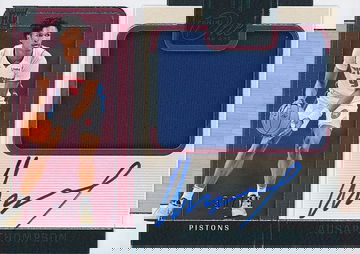 2023 One & One AUSAR THOMPSON Precision RPA #30/75 PISTONS ROOKIE SP RC