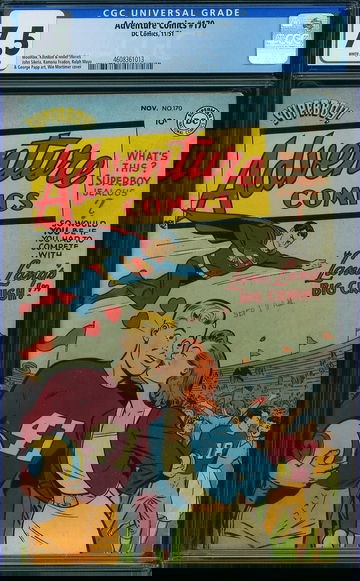 ADVENTURE COMICS #170, CGC 7.5 VF-