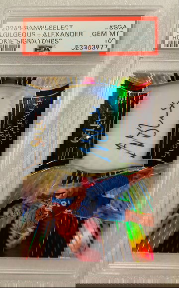 2018 Select Shai-Gilgeous Alexander Auto /199 PSA 10