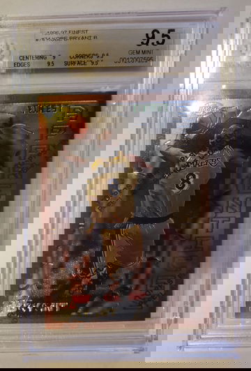 Kobe Bryant Topps Finest Rc BGS 9.5