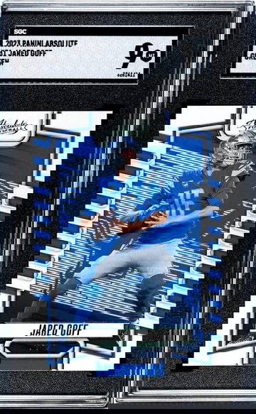 2023 Panini Absolute Green Jared Goff #31 SGC 9