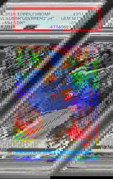 2019 Topps Chrome #201 Vladimir Guerrero Jr. XFractor PSA 10 Gem Mint