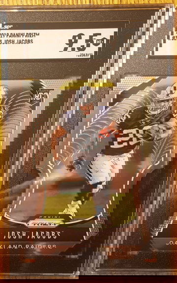 2019 Panini Prizm Josh Jacobs Rookie SGC 9.5