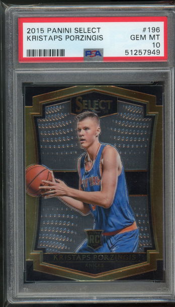 2015 Select Kristap Porzingis PSA 10
