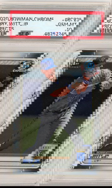 2020 Bowman Chrome Prospect Bobby Witt Jr BCP35 PSA 10 Gem Mint 48257245