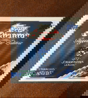 2021 Topps Chrome UEFA Sapphire