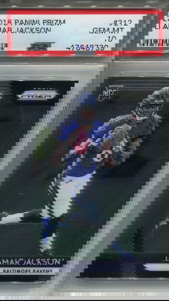 Lamar Prizm RC PSA 10 Low Pop