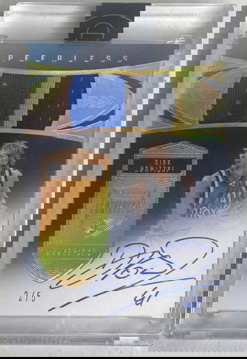 Dirk Nowitzki Peerless Patches Eminence Auto /5