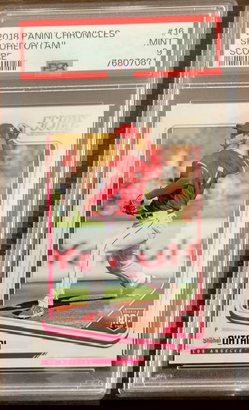 2018 Panini Chronicles Shohei Ohtani #16 PSA 9