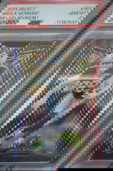 2024 Select Brock Bowers Tri Color Suite level /149 PSA 10 POP 2