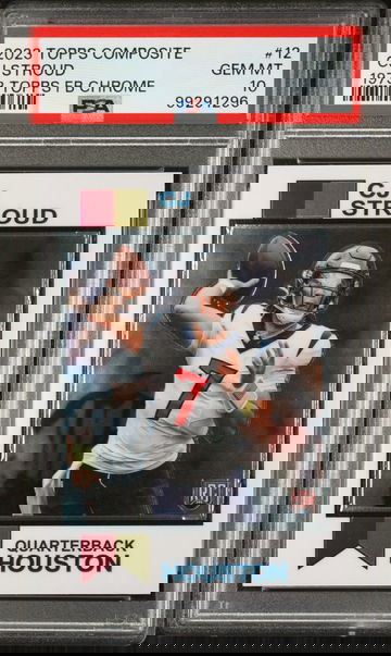 CJ Stroud 2023 Topps Chrome 1973 Rookie NFL #1973-12 Football Card PSA 10 Gem