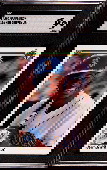 1990 Upper Deck Ken Griffey Jr #156 SGC 9