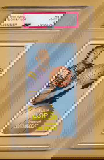 1970 Topps Elgin Baylor PSA 4