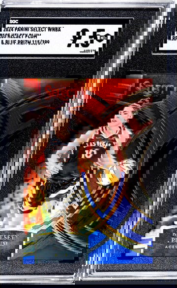 2024 Panini Select Red & Blue Prizm Kelsey Plum #105 /399 SGC 9.5