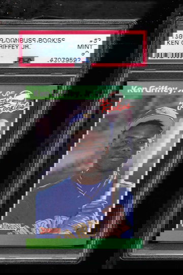 1989 DONRUSS ROOKIES KEN GRIFFEY JR PSA 9