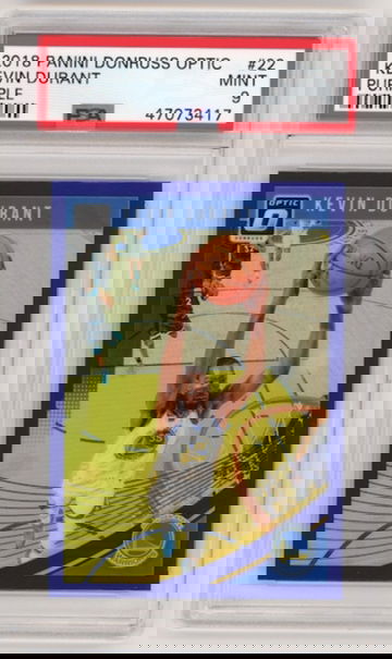 Kevin Durant 2018 Optic Purple PSA 9