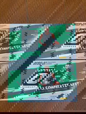 Fanatics Exclusive Donruss Optic 2021 NBA Complete Set Lot of 2