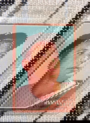 1962 Topps Mickey Mantle New York Yankees #200 *Original Vintage