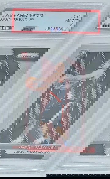 2018 Prizm Gary Trent Jr. RC #123 PSA 9 MINT