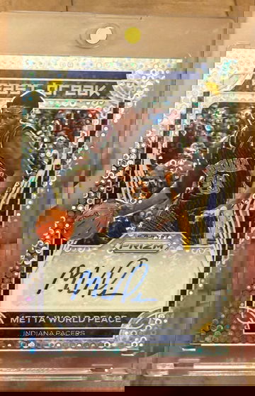 2021 Prizm Metta World Peace Fast Break Auto