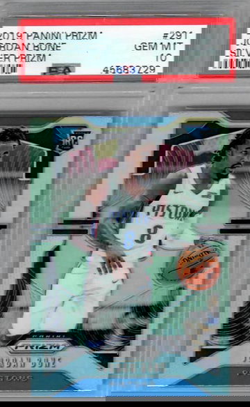 2019 Panini Prizm 291 Jordan Bone Silver Prizm