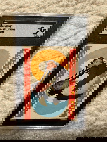 1960 TOPPS #564 WILLIE MAYS ALL-STAR SGC 2