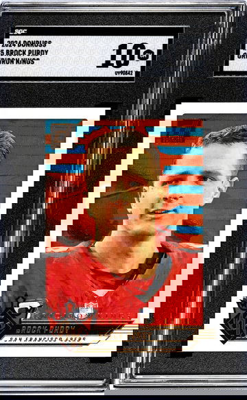 2024 Donruss #5 Brock Purdy Gridiron Kings SGC 10