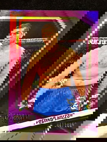 2025 Panini Combat Anthology #58  Pedro Rizzo  Purple /125  UFC PRIDE 