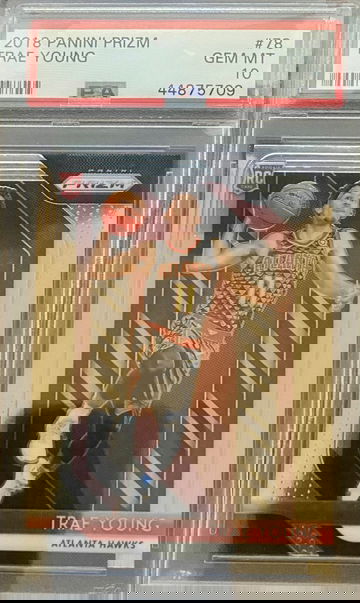 Trae Young 2018-19 Prizm Base RC PSA 10