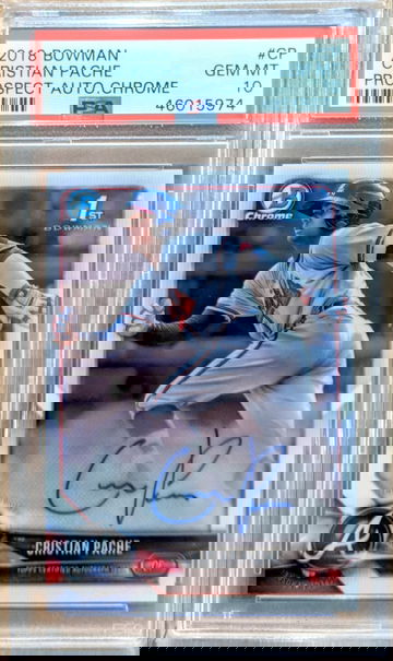 2018 Bowman CP Christian Pache Chrome Prospect Auto