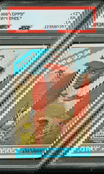 1966 Topps Tony Perez #72 PSA 1.5