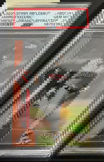 2020 Topps Pro Debut Jarred Kelenic Chrome Orange /25