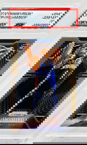 Zion Williamson Prizm Base PSA 10