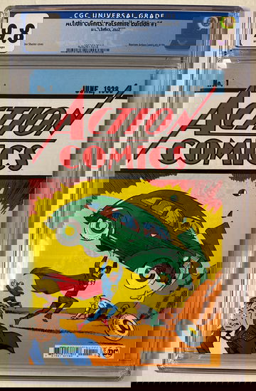 Action Comics #1 Facsimile Edition CGC 9.8 Superman Reprint 06/1938