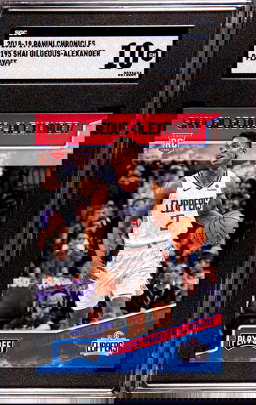 2018 Panini Chronicles Playoff #195 Shai Gilgeous-Alexander SGC 10