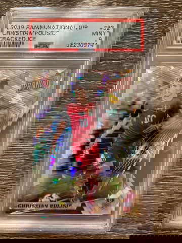 2018 Christian Pulisic National VIP Cracked Ice