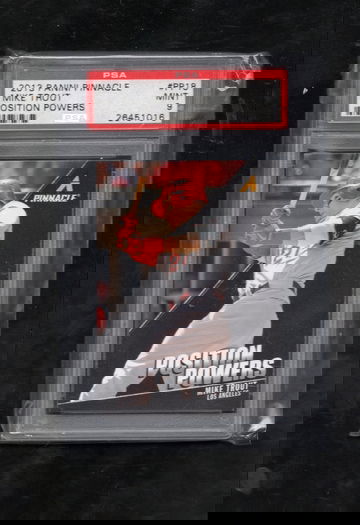 2013 Panini Pinnacle Position Powers #PP18 Mike Trout PSA 9 MINT