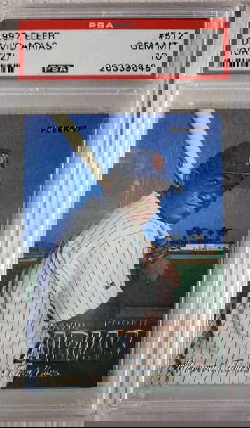 1997 Fleer David Ortiz #512 PSA 10