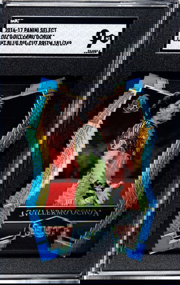 Guillermo Ochoa 2016-17 Panini Select SGC 9 Aqua Prizm Die Cut 181/249 Mexico