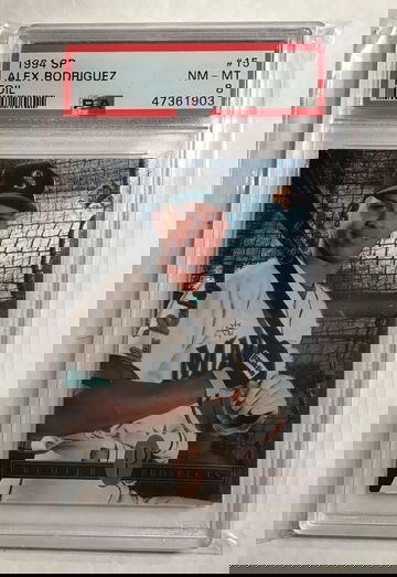 Alex Rodriquez 1994 SP Foil RC PSA 8