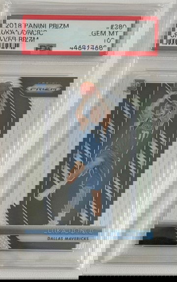 2018 Panini Prizm Silver #280 Luka Doncic PSA 10 Gem Mint