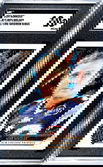 2024 Donruss #13 Wes Welker All-Time Gridiron Kings SGC 10