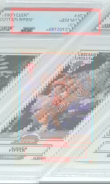 1990 Fleer Scottie Pippen #30 PSA 10 GEM MINT
